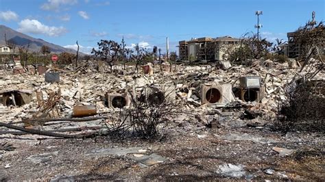 Los Muertos Por Los Incendios En La Isla Hawaiana De Maui Ascienden Ya