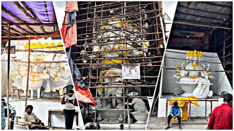 Khairatabad Ganesh Idol Making Indias Biggest Ganesh Idol Ft