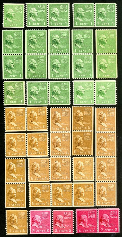 US Stamps 839 51 MNH F VF Lot Of 10 Sets P O Fresh Scott Value 340