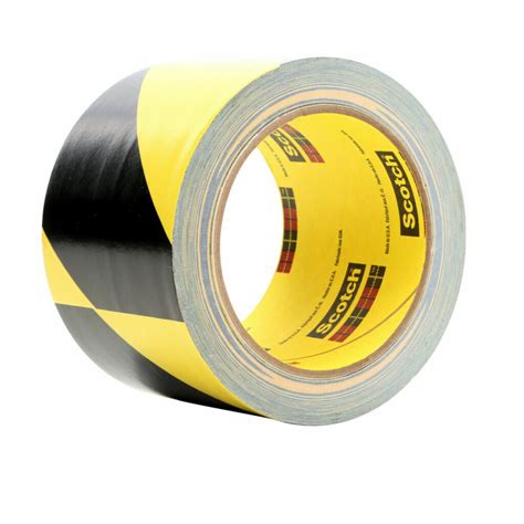 safety stripe tape  black yellow     yd  mil