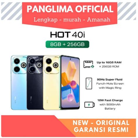 Jual Infinik Hot I Up To GB Extended RAM Hz Bergaransi Shopee Indonesia