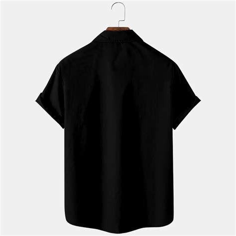 Fishing Shirts For Men Mens Linen Shirt Untuckit Shirts For Men Beach