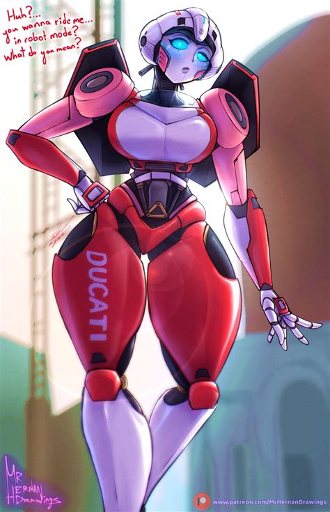 Arcee 1 2 By Mrhernandrawings On Newgrounds