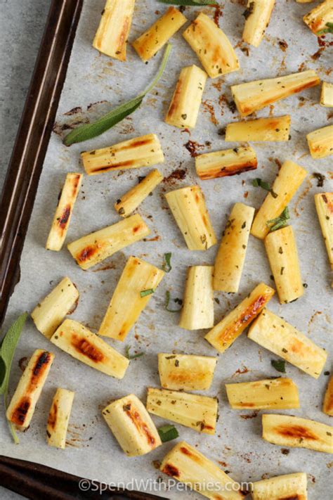 Maple Roasted Parsnips Spend With Pennies