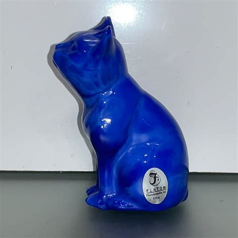 Fenton Cat Etsy