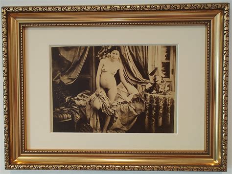 A Vintage Nude Victorian Woman In Her Bedroom A5 Size Print Without Frame Etsy