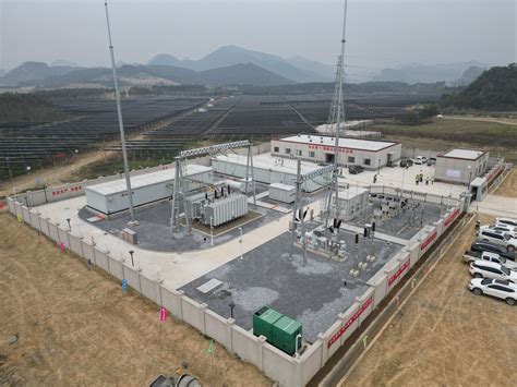 广西来宾市兴宾区良江镇115mw农光互补光伏发电项目 新建升压站建筑及安装工程一次带电成功 沃霖能源集团有限公司