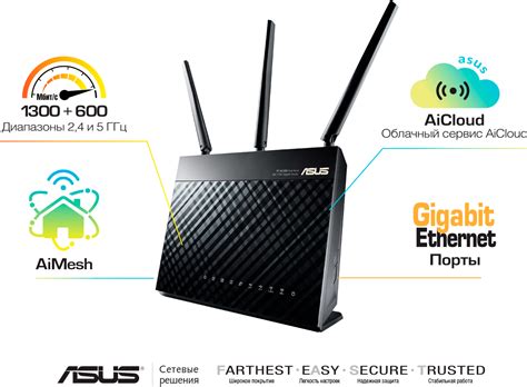 ᐉ Wi-Fi-роутер Asus RT-AC68U_W • Купить в Киеве, Украине • Лучшая цена ...