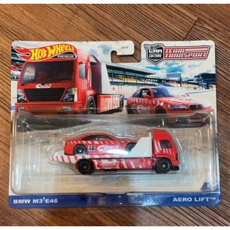 Hot Wheels 風火輪 汽車文化 運輸車系列 BMW M3 E46 NISSAN SKYLINE RS200 蝦皮購物