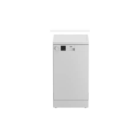 beko dvscw slimline dishwasher white  place settings