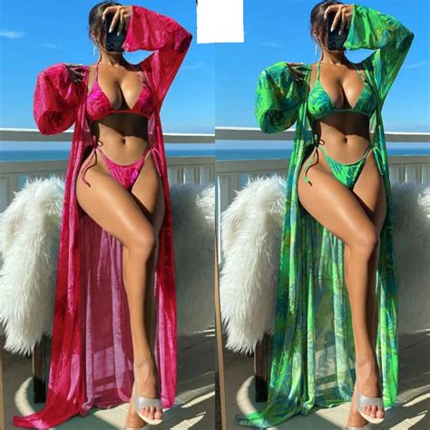 Ensemble 03 pièces bikini tenues de plage Produit générique