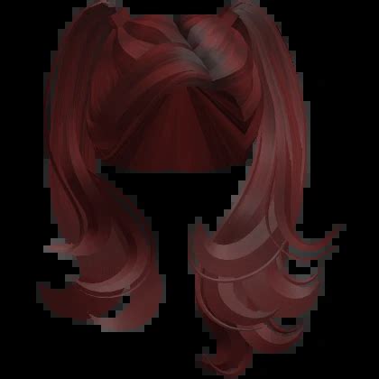 Popular Y K Chic Spiky High Pigtails Dark Red Roblox Item Rolimon S