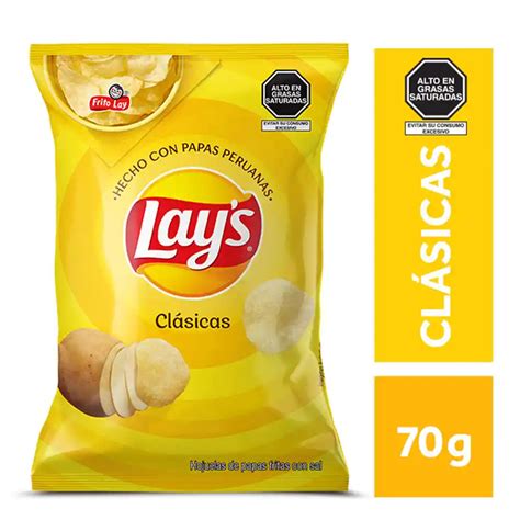 Lays Papas Fritas Con Sal Clásicas Rappi