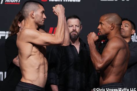 Photos Ufc Fight Night Official Weigh Ins Faceoffs Mma Underground