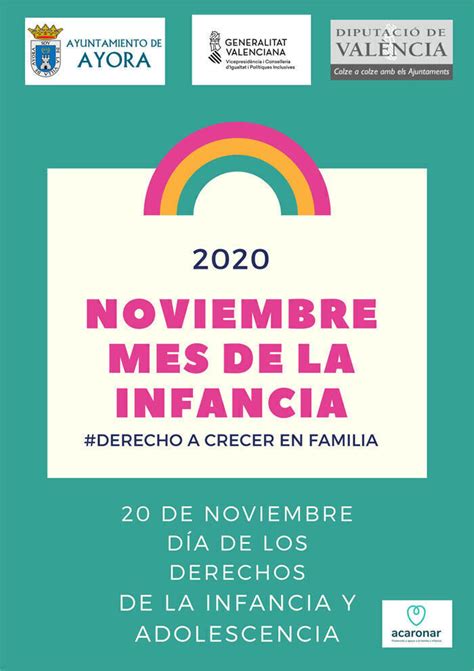 20 De Noviembre Día De Los Derechos De La Infancia Y Adolescencia Ayora