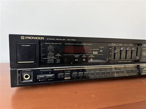 Vintage Pioneer SX-1100 Stereo Receiver 5 Band EQ | Ubuy India