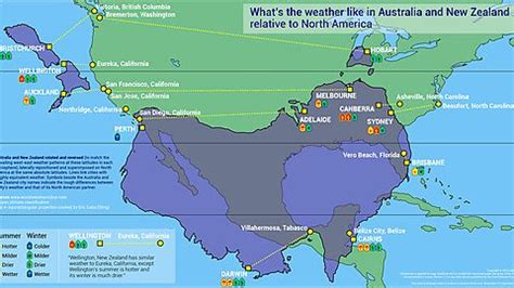 Weather Map Comparison - WorldMap US