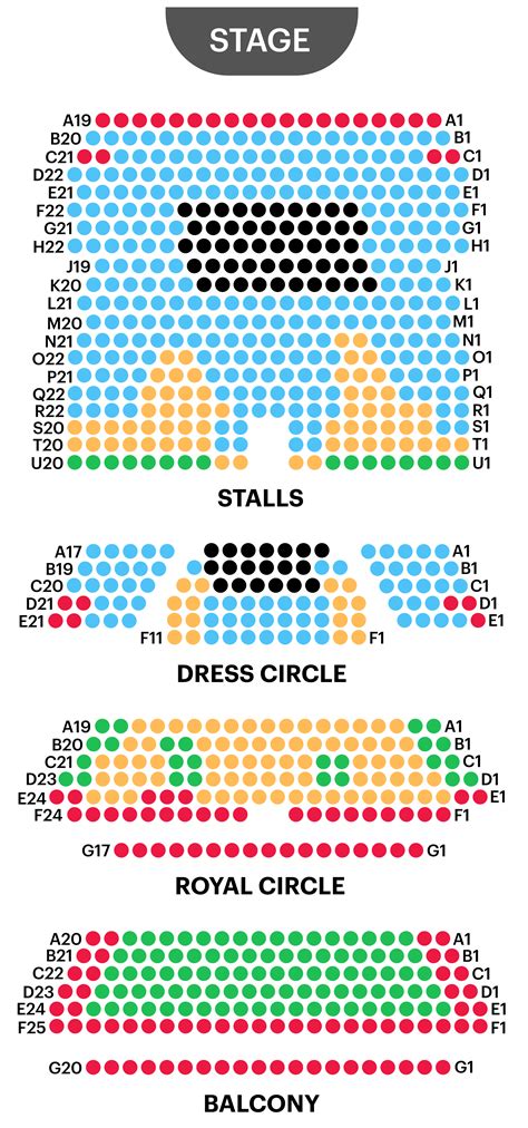 Harold Pinter Theatre Seating Plan | London Theatre Guide