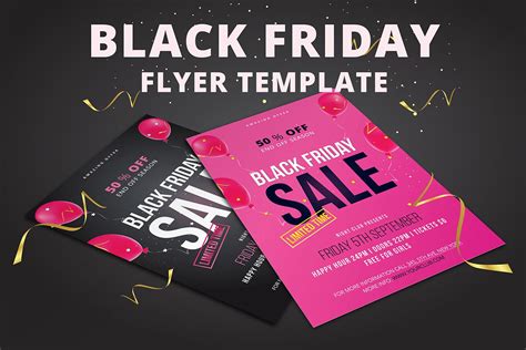 Black Friday | Flyer Template | Flyer Templates ~ Creative Market