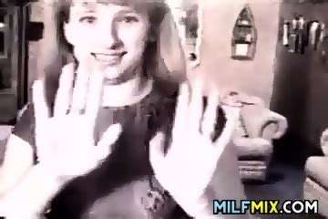 Vintage Milf Masturbating