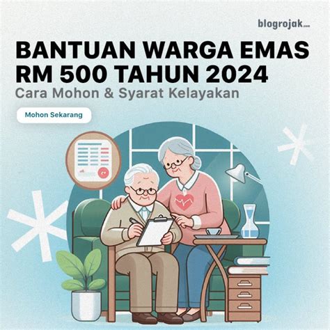 Bantuan Warga Emas Rm Tahun Cara Mohon Syarat Kelayakan