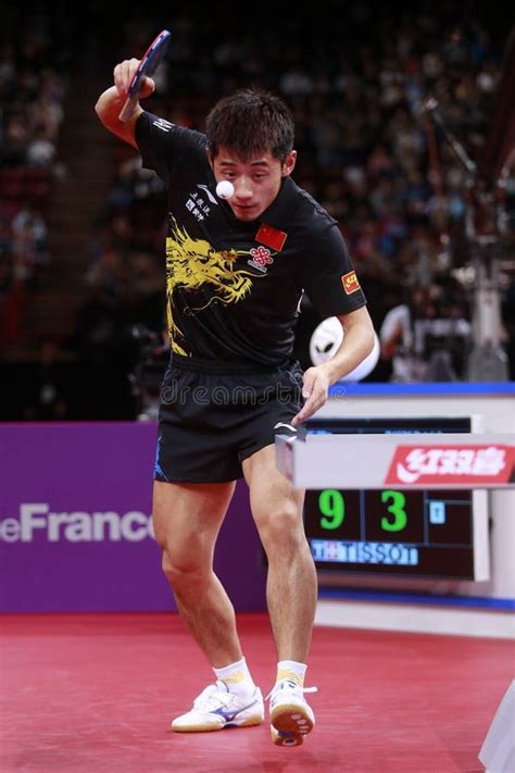 ZHANG Jike ( CHN ) editorial stock image. Image of athlete - 33570269