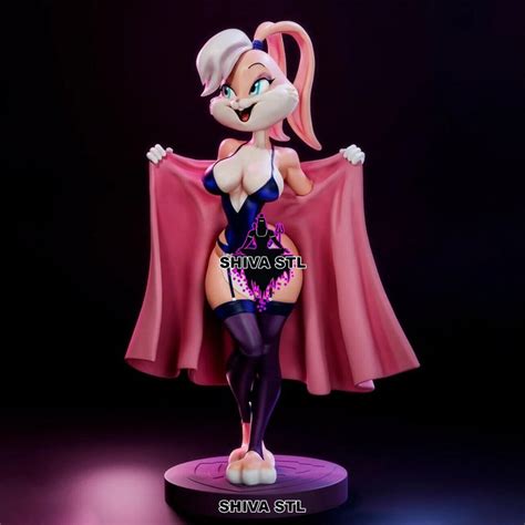 Lola Bunny NSFW Figure 3D STL Only Nude Body Lola Bunny Etsy UK