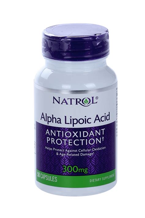 Альфа липоевая кислота, 300 мг, 50 шт, капсулы – купить по цене 1527 ...