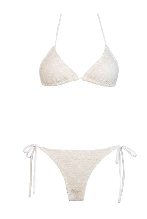 Bikini Triángulo Crochet Highlands CottonCrown