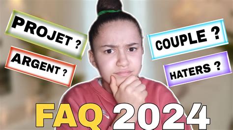 JE RÉPOND À VOS QUESTIONS FAQ 2024 YouTube