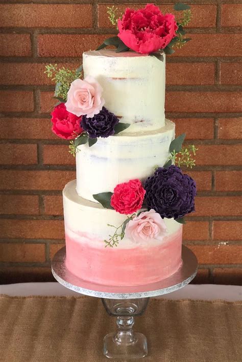 C Mo Son Las Nuevas Naked Cakes Torta De Novios Tortas De Matrimonio Naked Cakes