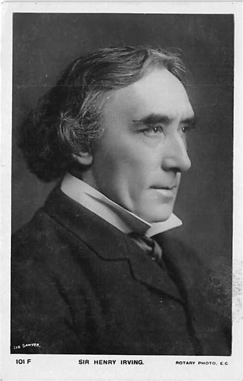 Sir Henry Irving Theater Actor Actress Postcard