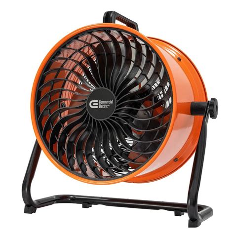 Reviews For Commercial Electric 16 In 3 Speed Drum Floor Fan In Orange