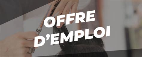 Offre D Emploi Coiffeur H F Association Le Parcours