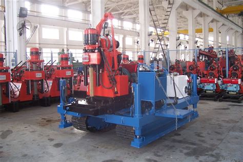 Gxyl Full Hydraulic Power Head Crawler Drilling Rig For Engineering