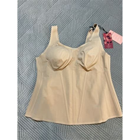Honeylove Intimates Sleepwear Honeylove Womens Nude Lift Wear Shapewear Body Sculpt Tank