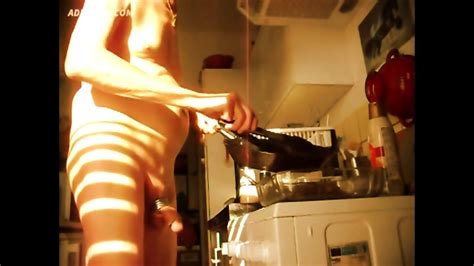 Preparing My Supper Nude