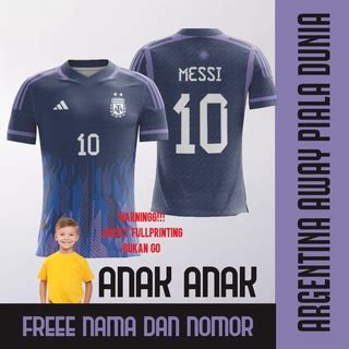 Jual Jersey Argentina Away Piala Dunia Shopee Indonesia