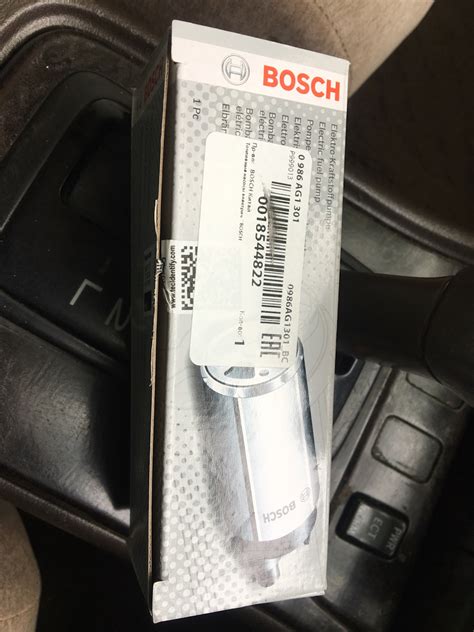0986AG1301 ЭЛЕКТРИЧЕСКИЙ ТОПЛИВНЫЙ НАСОС BOSCH | Запчасти на DRIVE2