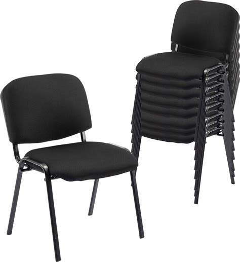 Black Comfort Office Waiting Room Chairs Stackable Philippines Ubuy