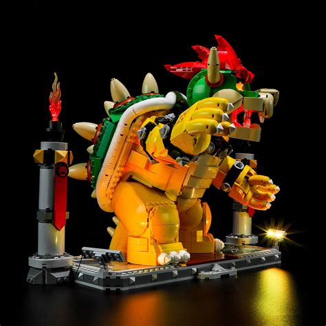 Briksmax Light kit for The Mighty Bowser 71411 | Bowser, Lego super ...
