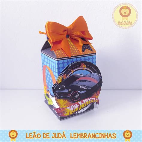 Caixinha Para Festa Tema Hot Wheels Elo Produtos Especiais