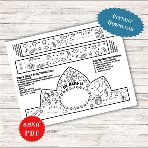 Printable Crown To Color [2025]