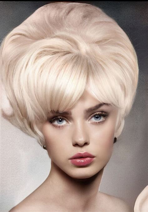 Pin By Jar3d666 On 60s Hair And Retro Inspired Hair In 2023 Blonde Hair With Highlights Teased