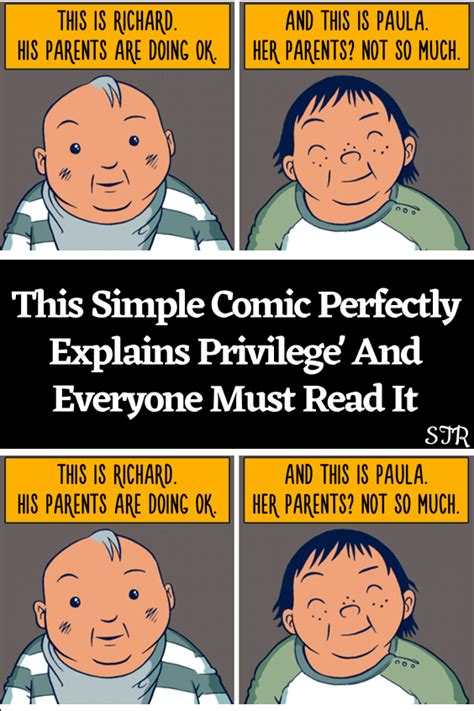 simple comic perfectly explains privilege    read