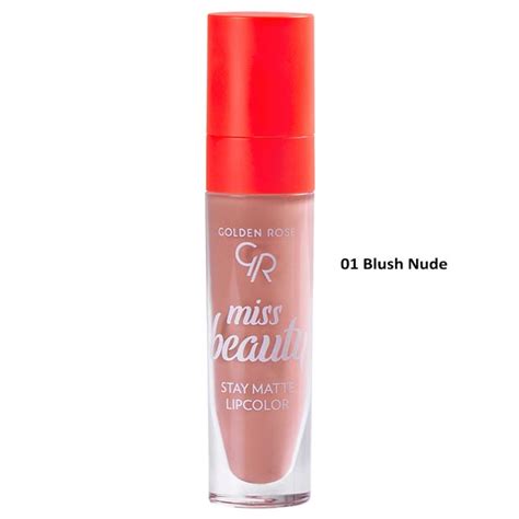 Golden Rose Miss Beauty Stay Matte Lipcolor - 4 Αποχρώσεις - Beautyberry.gr