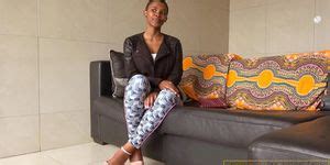 Busty African Hottie Has Sexy Lingerie Screw At Amateur Casting Call