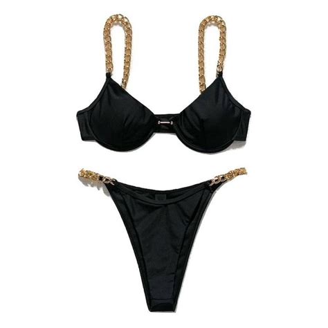 Sexy Bikini Push Up High Cut 2 Pieces Etsy