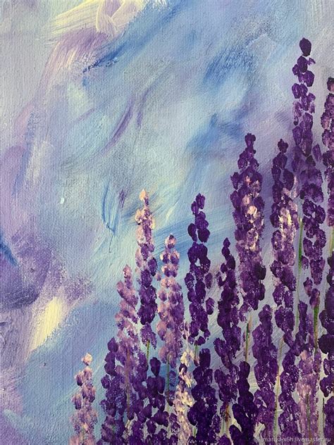 Картина "Лаванда", 45х60 в интернет-магазине на Ярмарке Мастеров ...