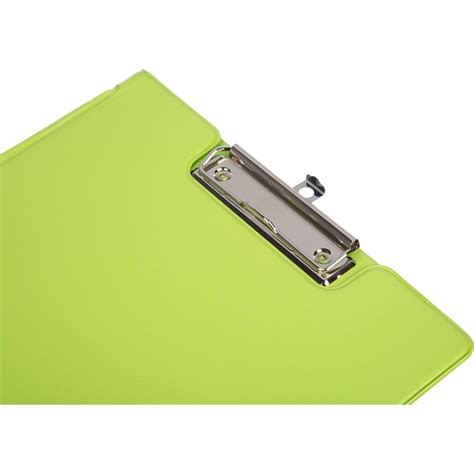 Папка-планшет с зажимом Attache Bright colours A4 салатовая с крышкой ...
